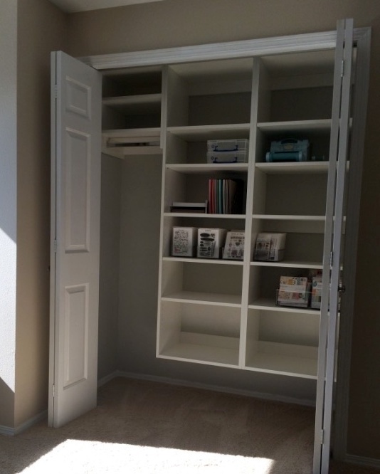 A Closet Storage Shelves example for Auburn